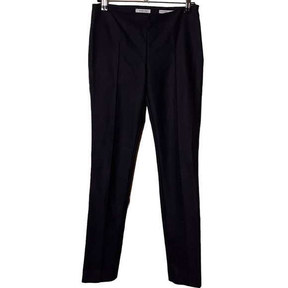 Aritzia Babaton Black Pull On Ankle Crepe Trousers - Picture 2 of 13